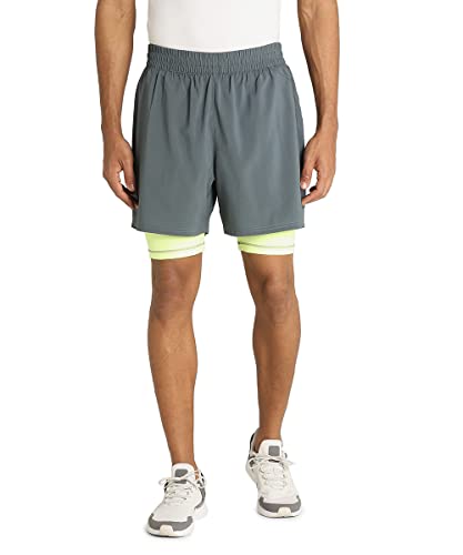 PUMA Uomo Shorts Shorts da Running grafici 2 in 1