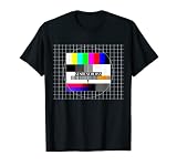 Testbild Sendeschluss 90er Party 80er Jahre Outfit Kostüm T-Shirt