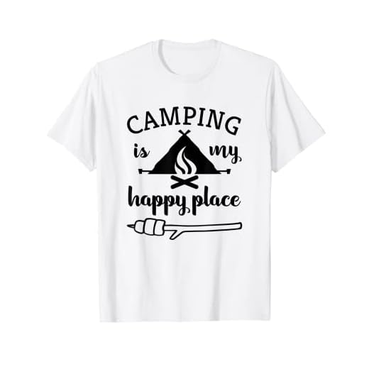 Camping Happy Place - Tienda de campaña con cita "Love Camp Verano" Camiseta