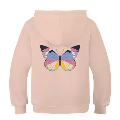 Pull pour garçons et filles imprimé papillon sweat idéal pour l'école et les loisirs - 2