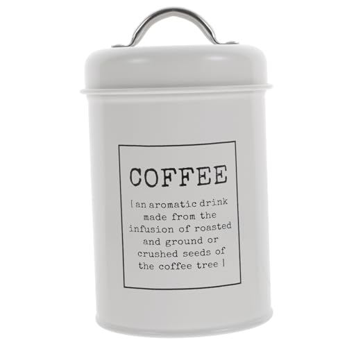 POPETPOP Bote de Almacenamiento Hermético Café Resistente y Práctico Cocina Coración