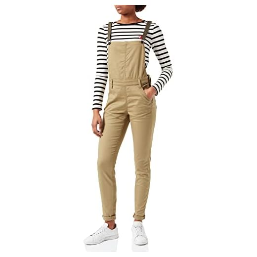 G-STAR RAW Worker Radar Dungaree, Mono largo, para Mujer, Verde (Fresh Army Green C105-9822), XL