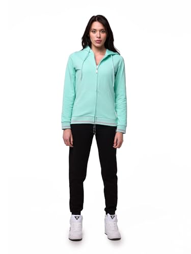 Chándal de mujer LEONE 1947 transpirable y ligero con chaqueta con capucha Apparel Bright