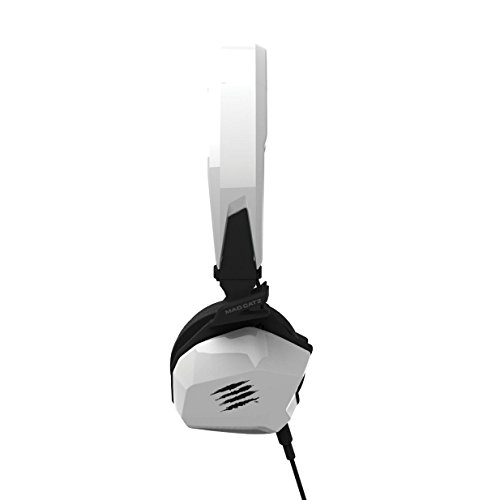 Mad Catz F.r.e.q. M Mobile Stereo Headset For Pc/Mac, Iphone 7 , Android, Samsung Mobile Device - Foldable Headphones In Gloss White #TOP6