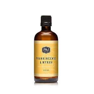 P&J Trading – Frankincense & Myrrh Scented Oil 100ml – Fragrance Oil for Candle Making, Soap Making, Diffuser Oil