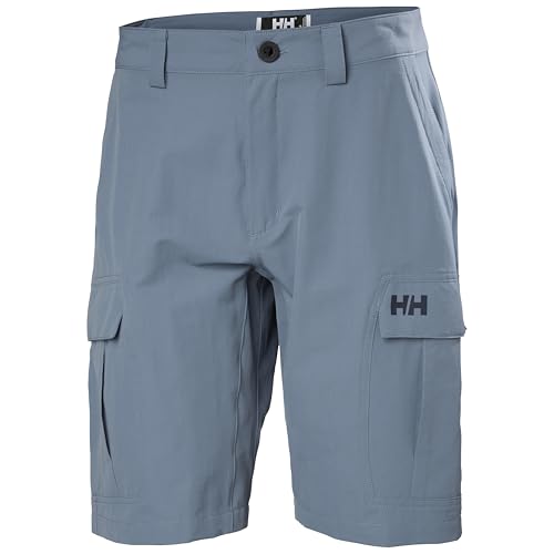 Helly Hansen Uomo Pantaloncini Cargo HH Quick-Dry, Blu Navy, 38