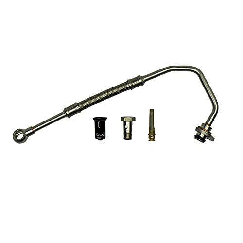 Edelmann 1058 Turbo Oil Line Kit - for 2019-15 Ford Mustang; 4-CYL. 2.3 L ENG.