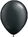 Pioneer Balloon Company 25 Count Latex Balloon, 11", Pearl Onyx Black