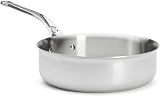 De Buyer 3730.24 Affinity Straight Sauté Pan 24 cm - 2