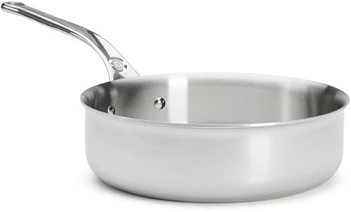 De Buyer 3730.24 Affinity Straight Sauté Pan 24 cm - 2