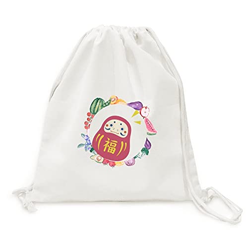 Beauty Gift le sac de courses pliable aux jouets japonais porte-bonheur pour légumes