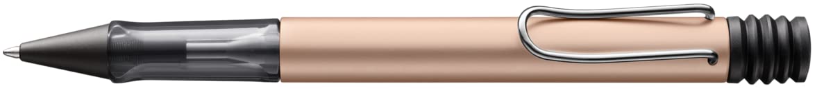 1235655 AL-star Ballpoint Pen 250 - Cosmic Aluminium Pen with Transparent Grip and Chrome-Plated Metal Clip - With Large Refill - Line Width M