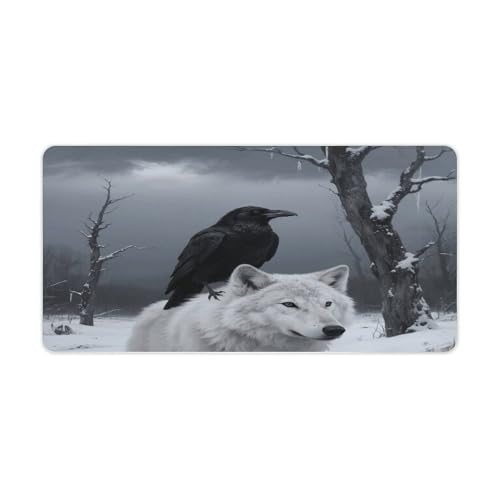Tapete para mouse grande de caucho antideslizante miniatura 1