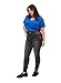 Produktbild Zizzi Amy Damen Jeans Super Slim Jeanshose Stretch Hose Große Größen 58 / 78 cm Grau