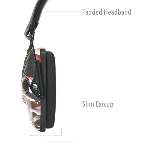 Image of Howard Leight by Honeywell Impact Sport Sound Amplification Electronic Shooting Earmuff, ONE NATION