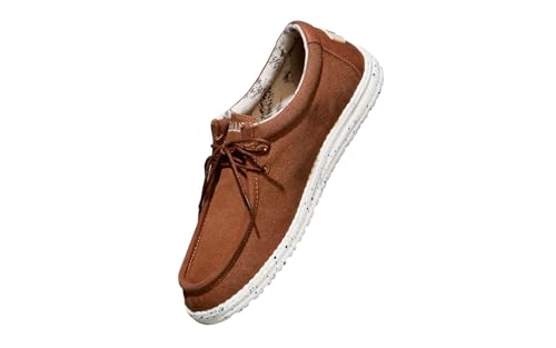 Neeman's Canvas Wanderers Sneakers | Boat Shoes | Comfortable, Flexible & Breathable | Tan UK10
