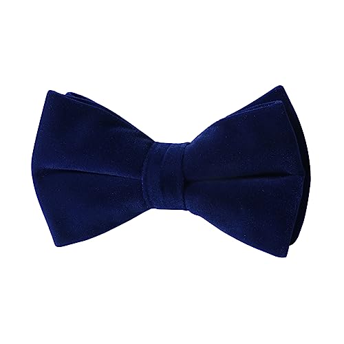 Nœud papillon en velours réglable et coffret cadeau pour costume de mariage homme