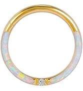 Vnmcry Nose Ring Hoop Cartilage Earrings Septum Ring 316L Stainless Steel Daith Piercing Jewelry ...