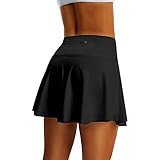 LTMNSZO Women's High Waist Pleated Tennis Skirt Lightweight Athletic Golf Skorts Skirts for Women with 4 Pockets Shorts