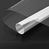 PET Folienrolle Kunststoffplatten Hitzebeständig Klar Transparente 0.25mm Flexible Platte for DTF Druck Basteln Etikettenabdeckung Laminierung Verpackung Schutz Heimwerken Projekte(0.2m*5m)