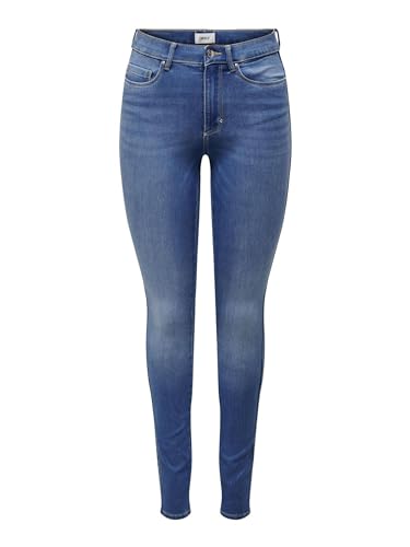 ONLY Damen Onlroyal Life Hw Sk DNM Bj369 Noos Freizeithose, Light Medium...