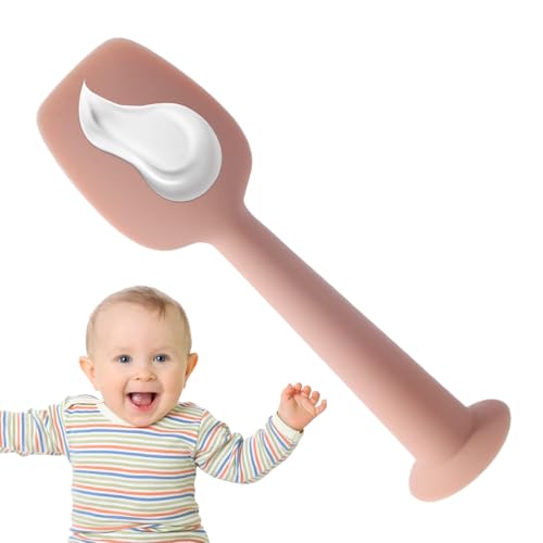 Espátula Para Crema De Pañales Para Bebés: Aplicador De Pasta De Silicona De 12,2 X 3,2 Cm (4,8 X 1,26 Pulgadas), Esparcidor Flexible De Crema Para La Del Pañal, Aplicador Para Las Na