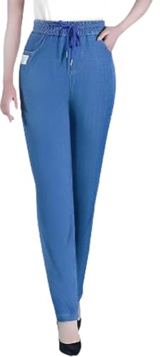 ComfiJeans - High Waist Ultra-Stretch Mom Jeans, Comfy Jeans Casual Denim Pants, Flexi Pants for Women