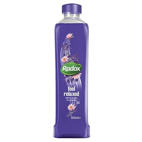 Radox Feel Relaxed Bath Soak, Lavender and Waterlily, 500ml