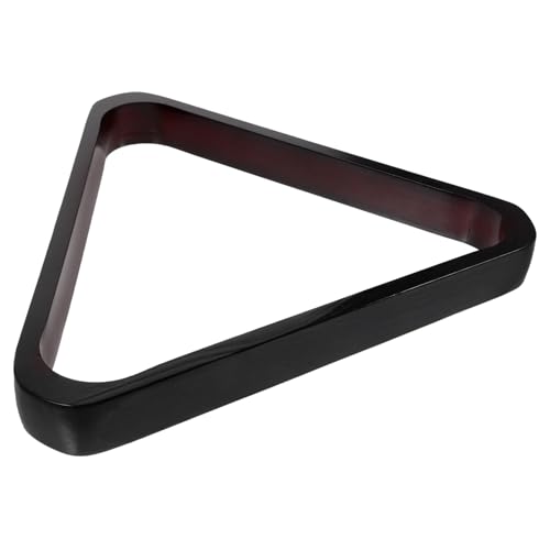 WOONEKY Billiard Ball Holder Triangle Rack Snooker Balls Set Rack for Professionals