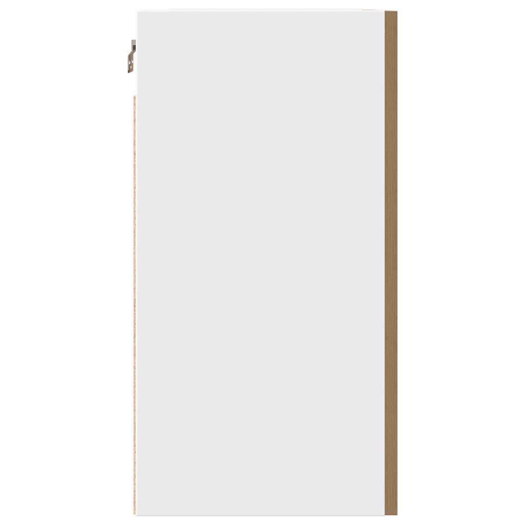 vidaXL Hängeschrank Lyon Artisan-Eiche 50x31x60 cm Holzwerkstoff, Küche Schrank, Einbauküche, Küchenzeile, Küchenmöbel, Oberschrank, Küchenschrank