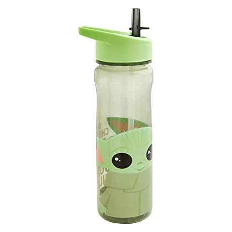 Polar Gear Mandalorian-Kinder-Trinkflasche mit Strohhalm Cover