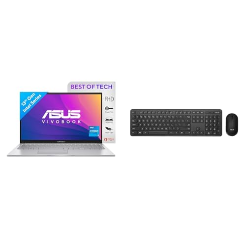 Image of ASUS Vivobook 15 (2023), Intel Core i5-1335U 13th Gen, 15.6 inch (39.62 cms) FHD, Thin and Light Laptop