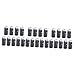 Angoily 27 Pcs E14 Lamp Holder Bracket Bakelite Small Screw Plastic