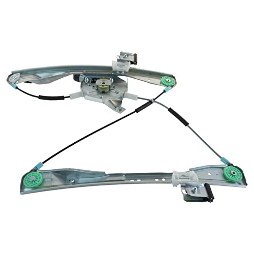 Image of TRQ Front Driver Side Power Window Motor and Regulator Assembly Power Compatible with 2005 Pontiac G6 2006-2009 G6 Sedan 2010 G6