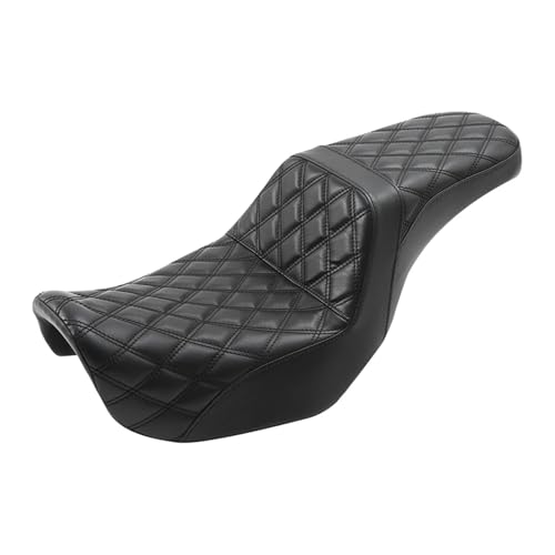 Asiento doble de pasajero y conductor para Dyna Super Glide 2006-2010 y Fat Bob 1