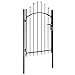 Gates Garden gate Outdoor gate Metal gate Fencing Garden Gate Steel 39.4