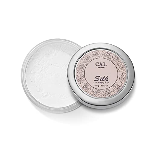 Image of CAL Losangeles Loose Powder for Women, Makeup Setting Face Powder, Soft Long Lasting Full Coverage for All Skin Type, Silk Mattifying Foundation Powders High Definition Look for Parties (Vanilla)