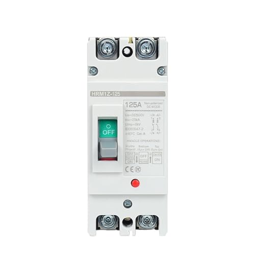 Disjoncteur solaire protection surcharges 600V MCCB 2P