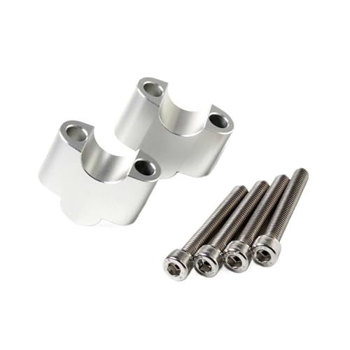 Élévateurs de guidon usinés CNC pour BMW G310GS 2017-2023 finition aluminium haut de gamme