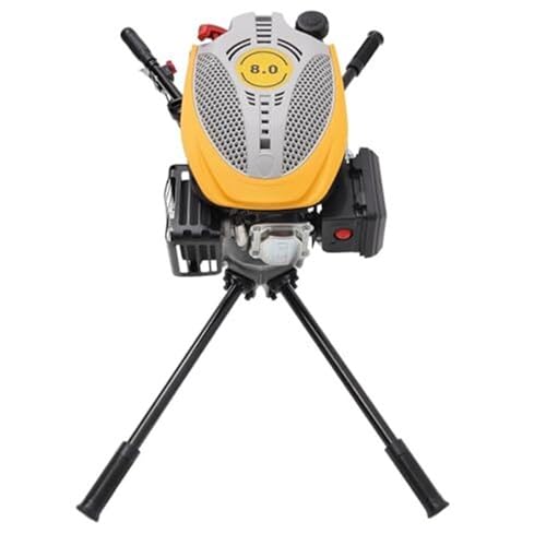 Excavadora de Agujeros for Postes, 4 Tiempos, 173 CC, 8 HP, Motor de Gasolina, for excavar cercas y Agujeros en el Suelo.