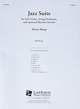 Paperback Jazz Suite: Score (Latham Music) Book
