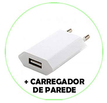 Espelho Redondo Dobrável Mesa LED Maquiagem CBRN14132