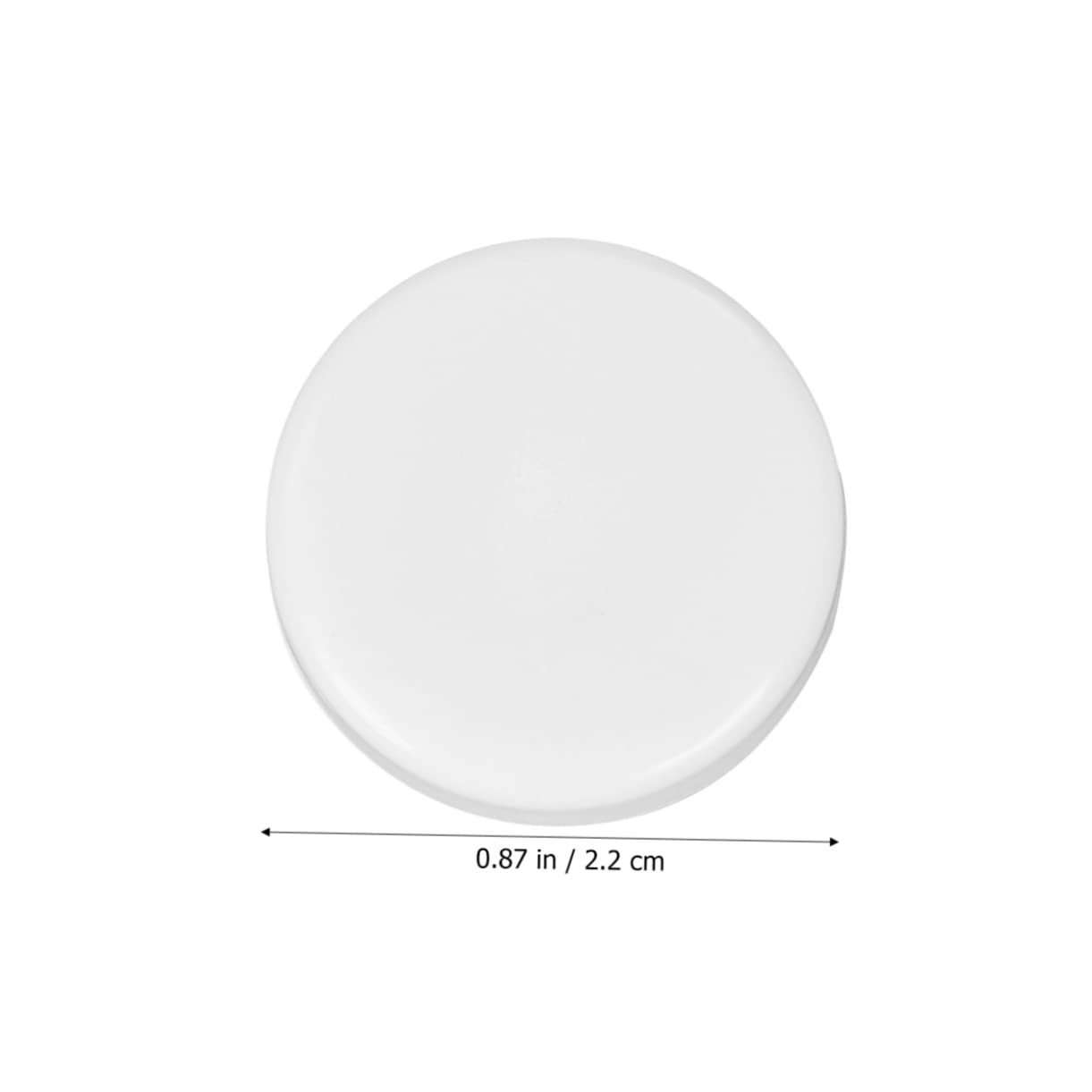 LIOOBO 50pcs Ringing Accessories Babies Rattle Squeakers Replacement Noise Maker Insert Sensory Squeakers Insert Accessories Squeakers White