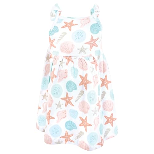 Image of Hudson Baby Girl's Cotton Dresses
