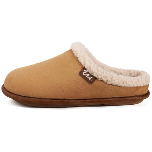 ULTRAIDEAS Women's Warm Memory Foam Slip-On House Shoes