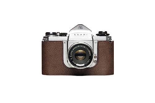 Housse Pentax SV S3 S2 en cuir brun pour vos sorties photo vintage