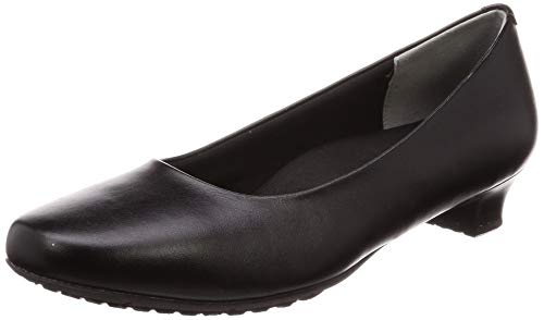 レディワーカー] アシックス商事 3cmヒール スクウェアトゥ