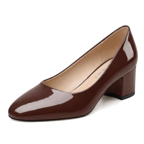 Image of SKYSTERRY Women's Low Heel Dress Pumps Shoes 2 Inch