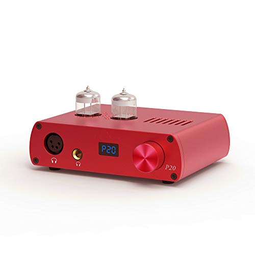 LOXJIE P20 Full Balance Tube Amplifier Headphone Power Amplifier (Red)
