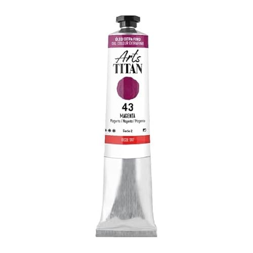 ÓLEO MAGENTA TITAN Extrafino 6 - 20ml. Nº 43